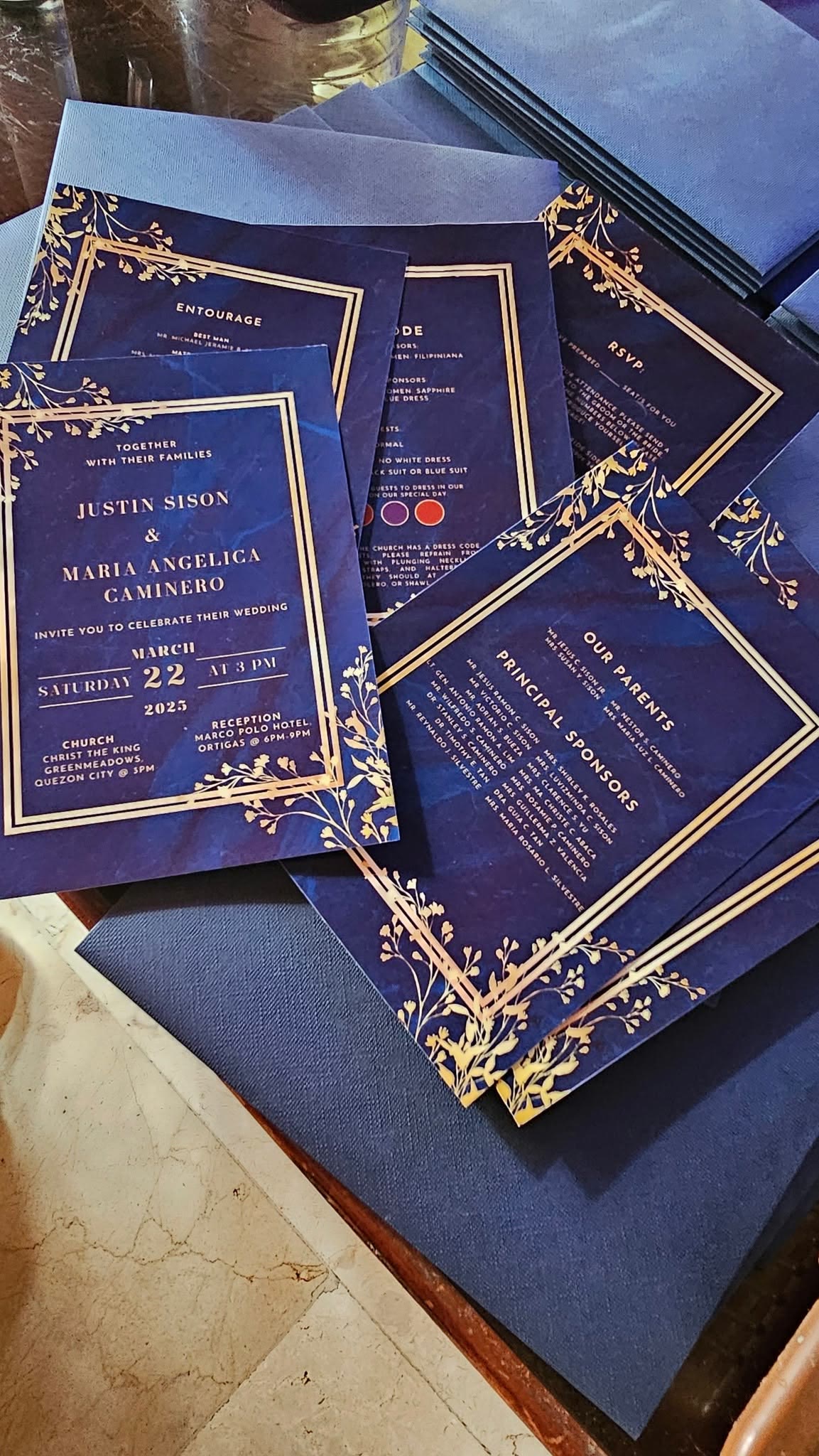 Physical invitation sample 1